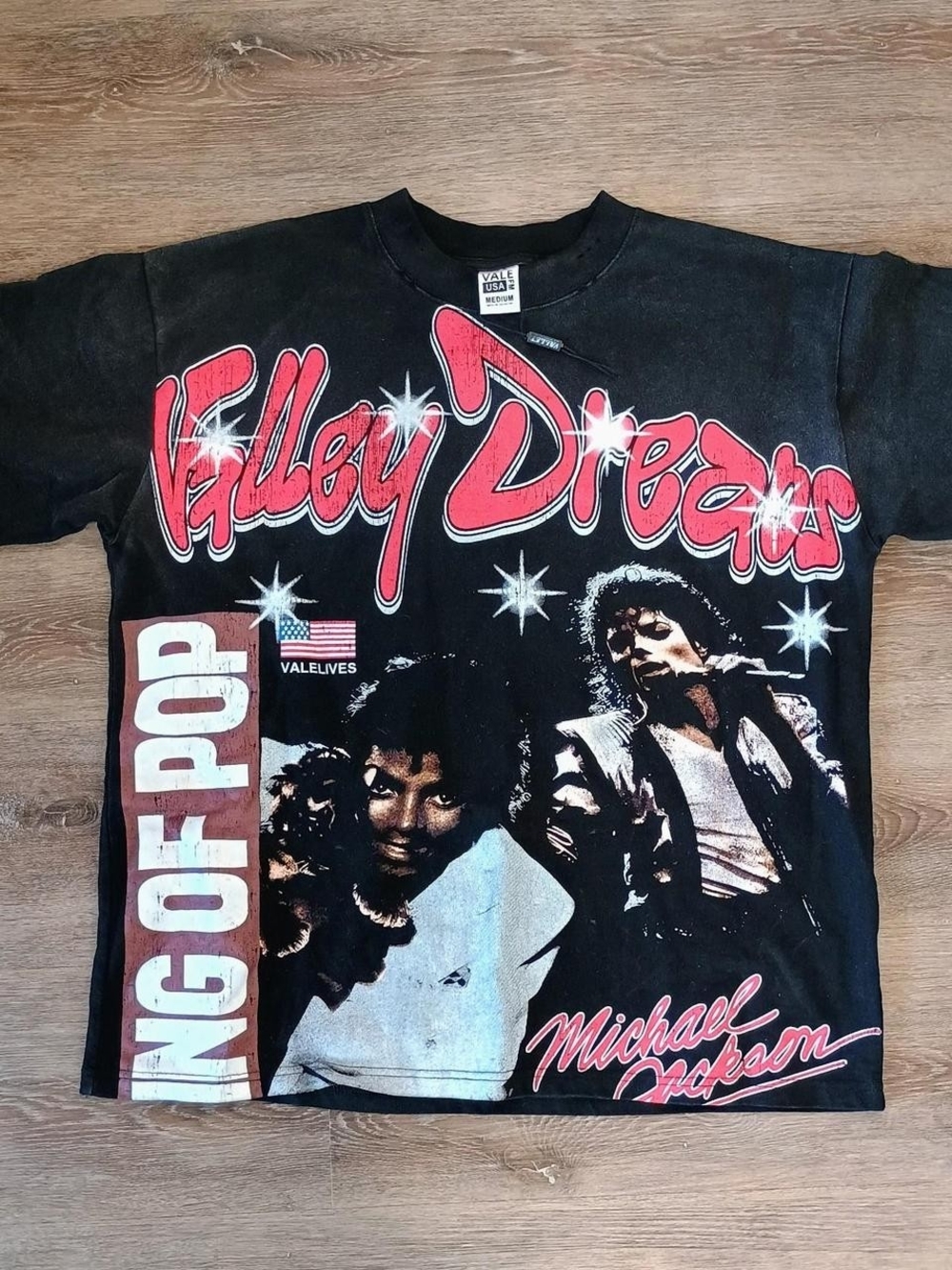 Michael Jackson Vibrant Vintage 'Valley Dreams' Tee